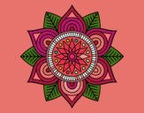 Mandala flor estelar