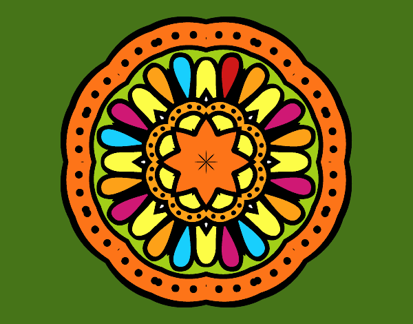 Mandala mosaico