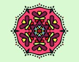 Mandala simétrica