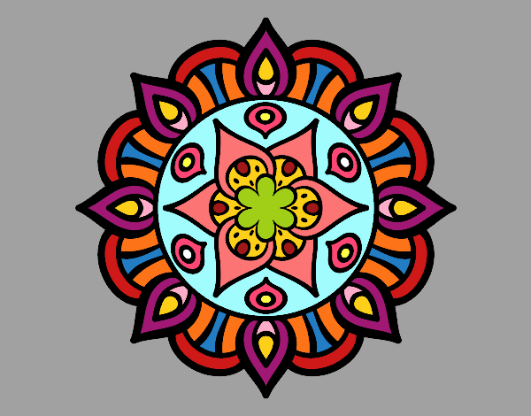 Mandala vida vegetal