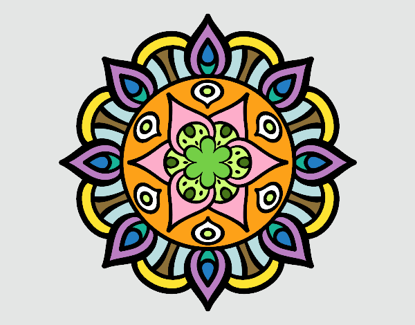 Mandala vida vegetal