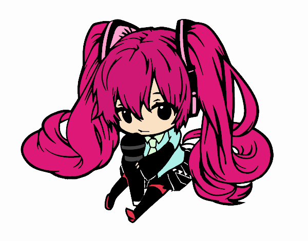 Miku Chibi vocaloid