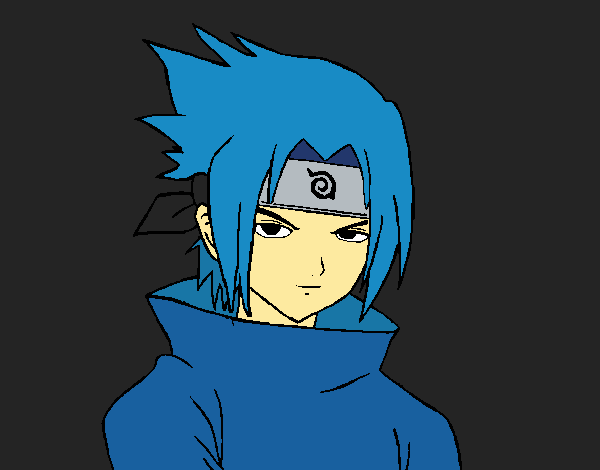 Sasuke enfadado