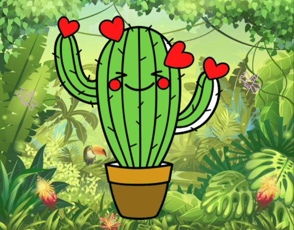 Cactus corazón