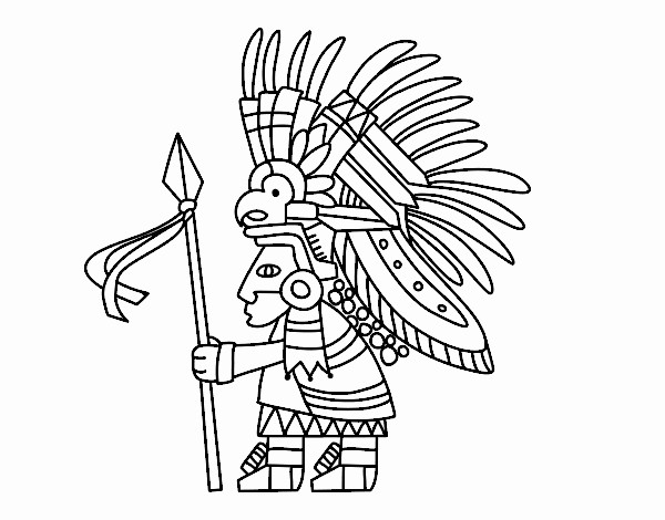 Guerrero azteca