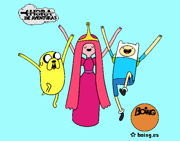 Jake, Princesa Chicle y Finn