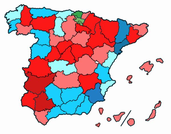 Las provincias de España