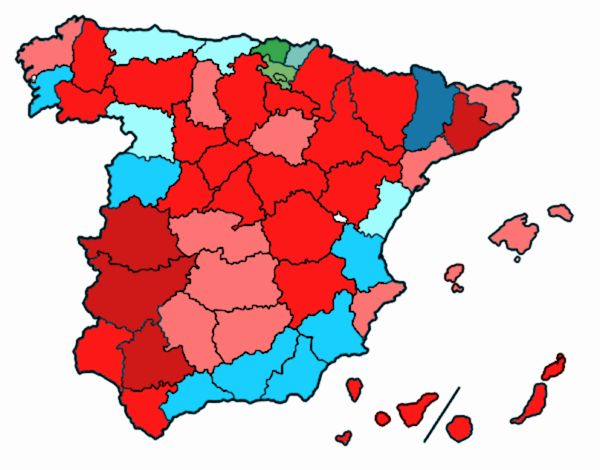 Las provincias de España