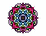 Mandala flor de primavera