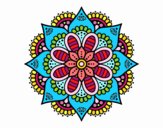 Mandala flor de primavera