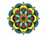 Mandala flor de primavera