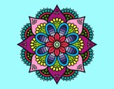 Mandala flor de primavera