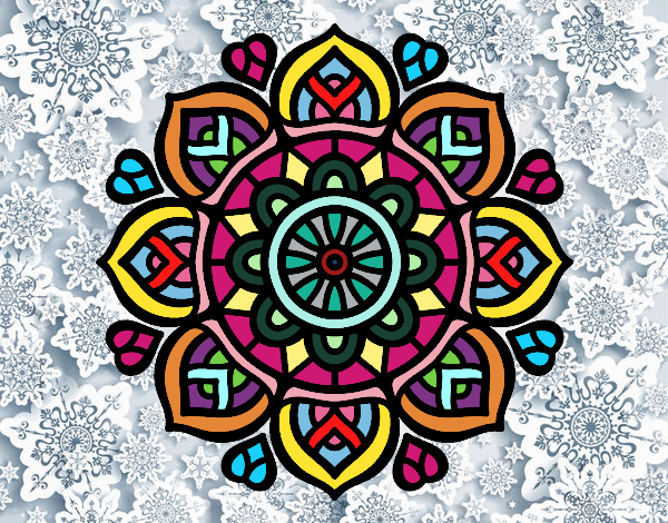 Mandala para la concentración mental