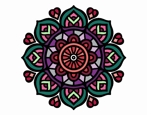 Mandala para la concentración mental