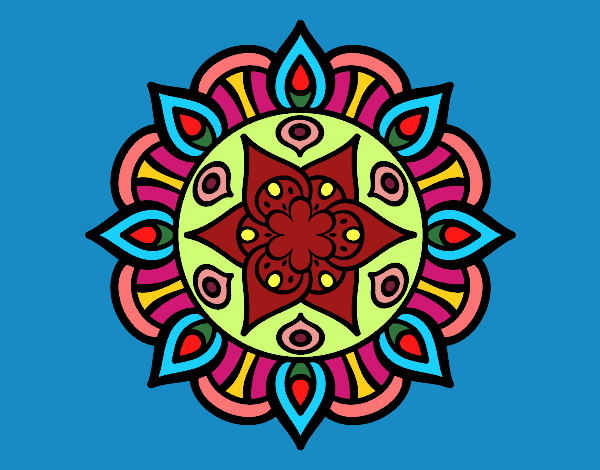 Mandala vida vegetal