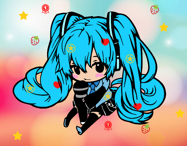 Miku Chibi vocaloid