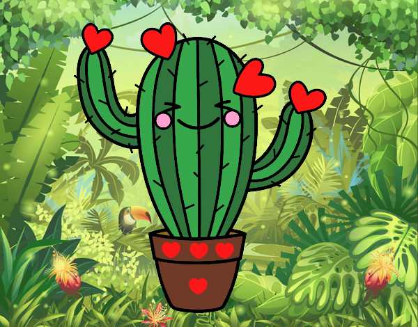 Cactus corazón