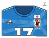 Camiseta del mundial de fútbol 2014 de Japón