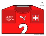 Camiseta del mundial de fútbol 2014 de Suiza