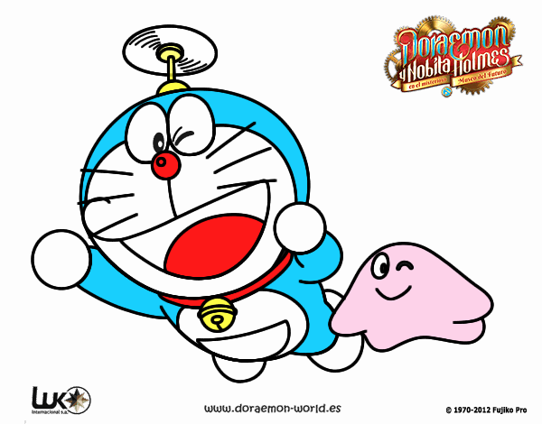 Doraemon volando