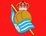 Escudo de la Real Sociedad de Fútbol