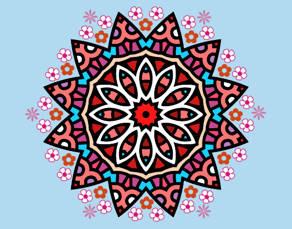 Mandala estrella