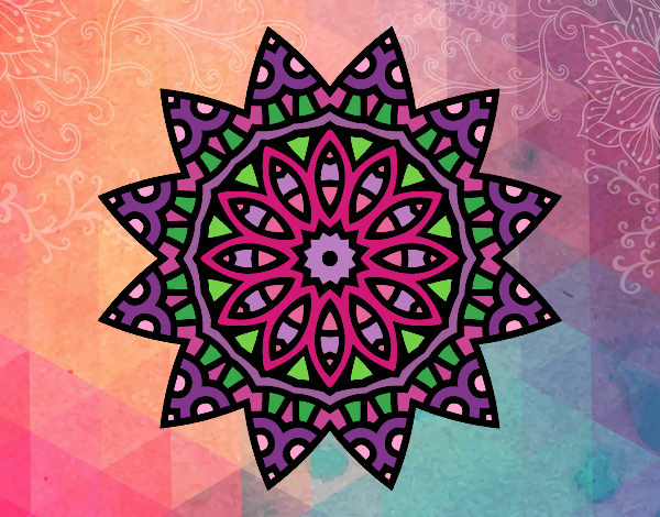 Mandala estrella