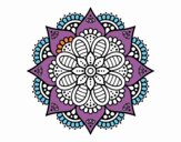 Mandala flor de primavera