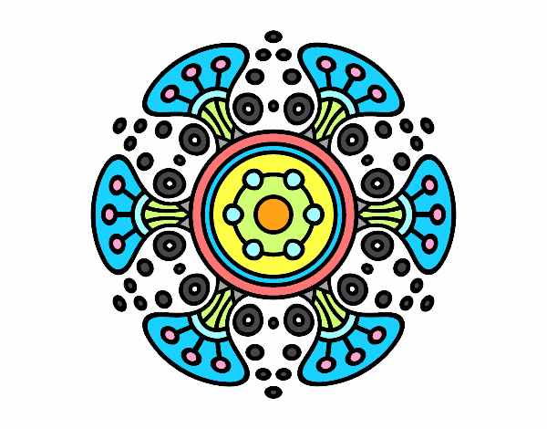 Mandala mundo lejano