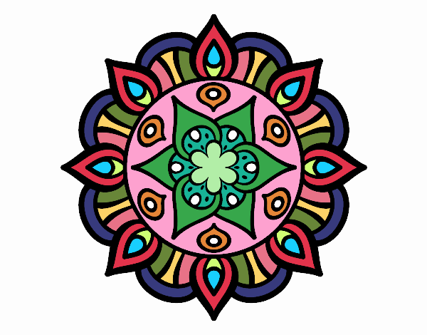 Mandala vida vegetal