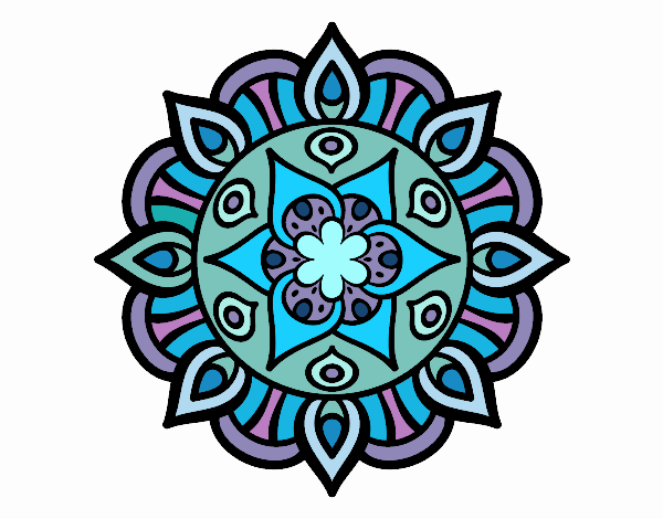 Mandala vida vegetal