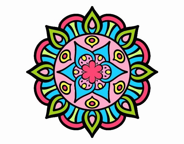 Mandala vida vegetal