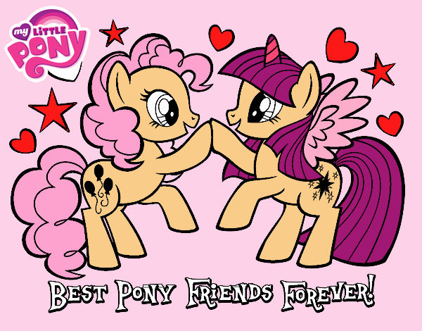 Mejores Pony Amigas para siempre