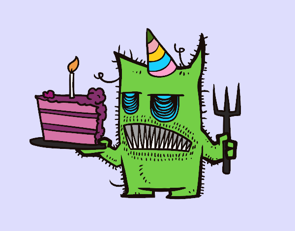 el monstruito cumpleañero