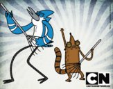 Mordecai y Rigby