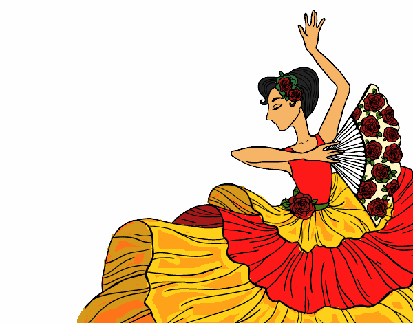 Mujer flamenca