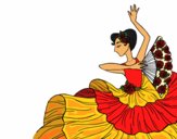 Mujer flamenca