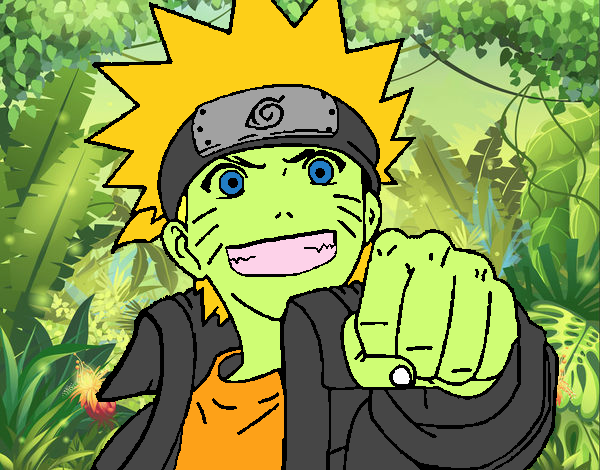 Naruto alegre