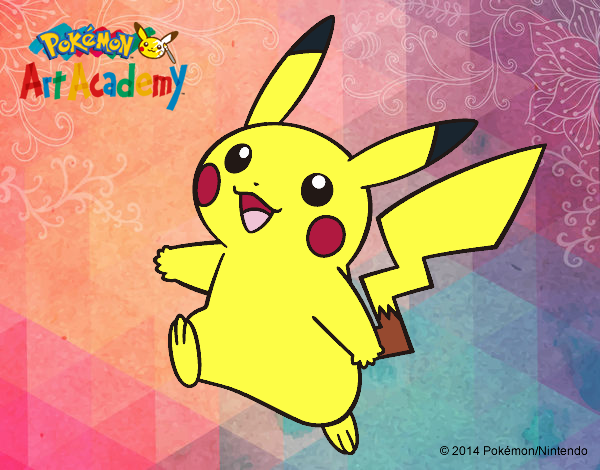 Pikachu en Pokémon Art Academy