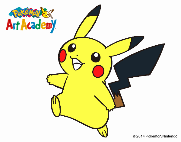 Pikachu en Pokémon Art Academy