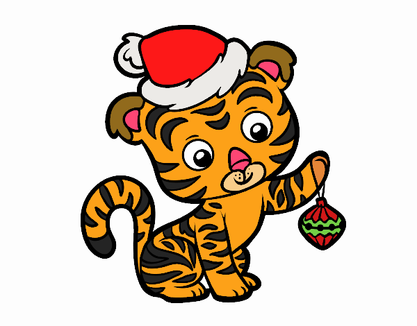 Tigre navideño