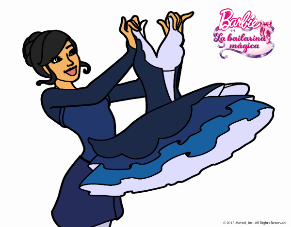 Barbie y su vestido de ballet