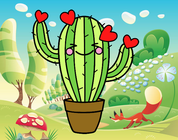 Cactus corazón