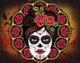 Calavera mejicana femenina