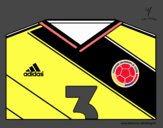 Camiseta del mundial de fútbol 2014 de Colombia