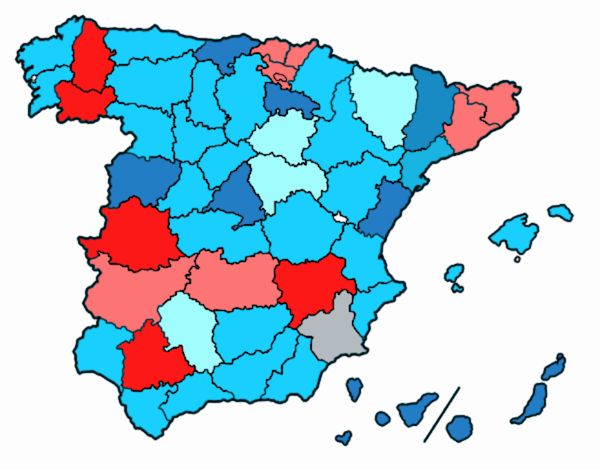 Las provincias de España