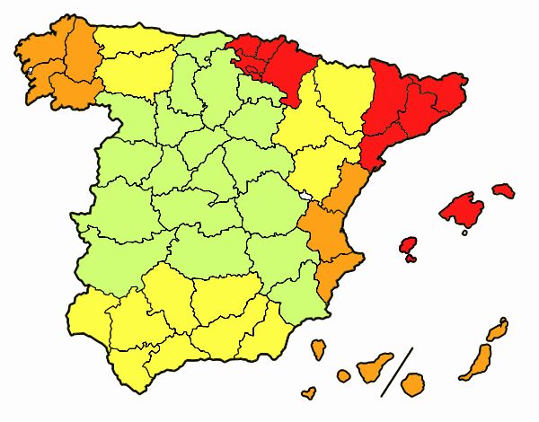 Las provincias de España