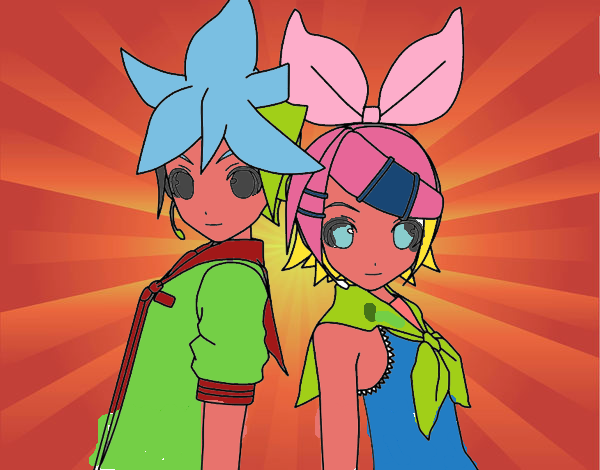 Len y Rin Kagamine Vocaloid