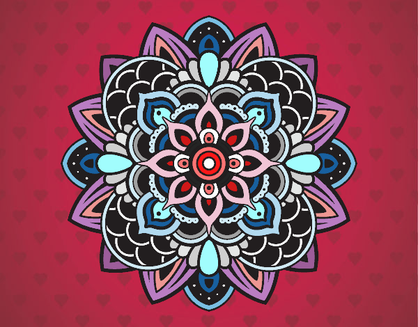 Mandala decorativa