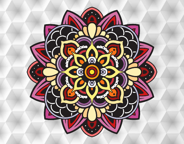 Mandala decorativa